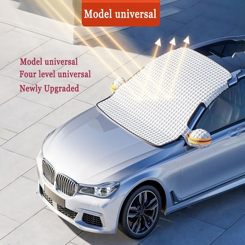 Car Sunshade, Snow Blocking, Antifreeze, Sun Protection, and Rainproof are Easy to Install to Resist Frost, Snow, Wind, and rain image 5
