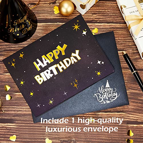 Birthday Cards For Women Or Men, Funny 3D Pop Up Birthday Card With Colorful Fireworks Lights & Exciting Cheering Sound - Impressive Musical Birthday Gift Greeting Cards For Mom, Dad, Kids, Boyfriend. #TOP4