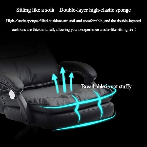 Miniatura 3 de Silla de computadora, silla de oficina, silla de estudio, silla de oficina en casa, silla de masaje reclinable