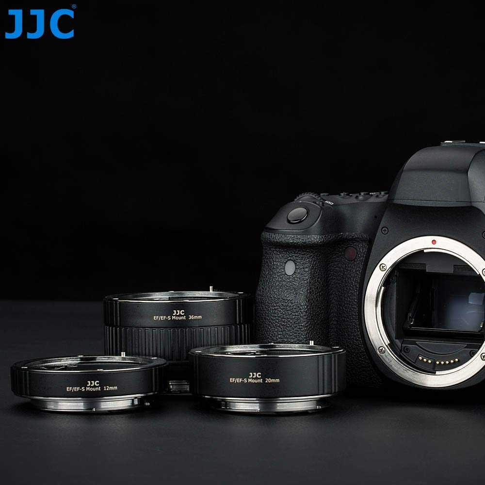 Tubo de extensión para cámaras, de la marca JJC, con enfoque automático y exposición TTL para primeros planos