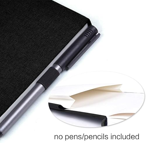 Miniatura 8 de Diario de acuarela de 5 x 8 pulgadas, 7.76 ozm, encuadernado con 40 hojas en la parte delantera y trasera, 2 texturas, lápiz de color, libro de