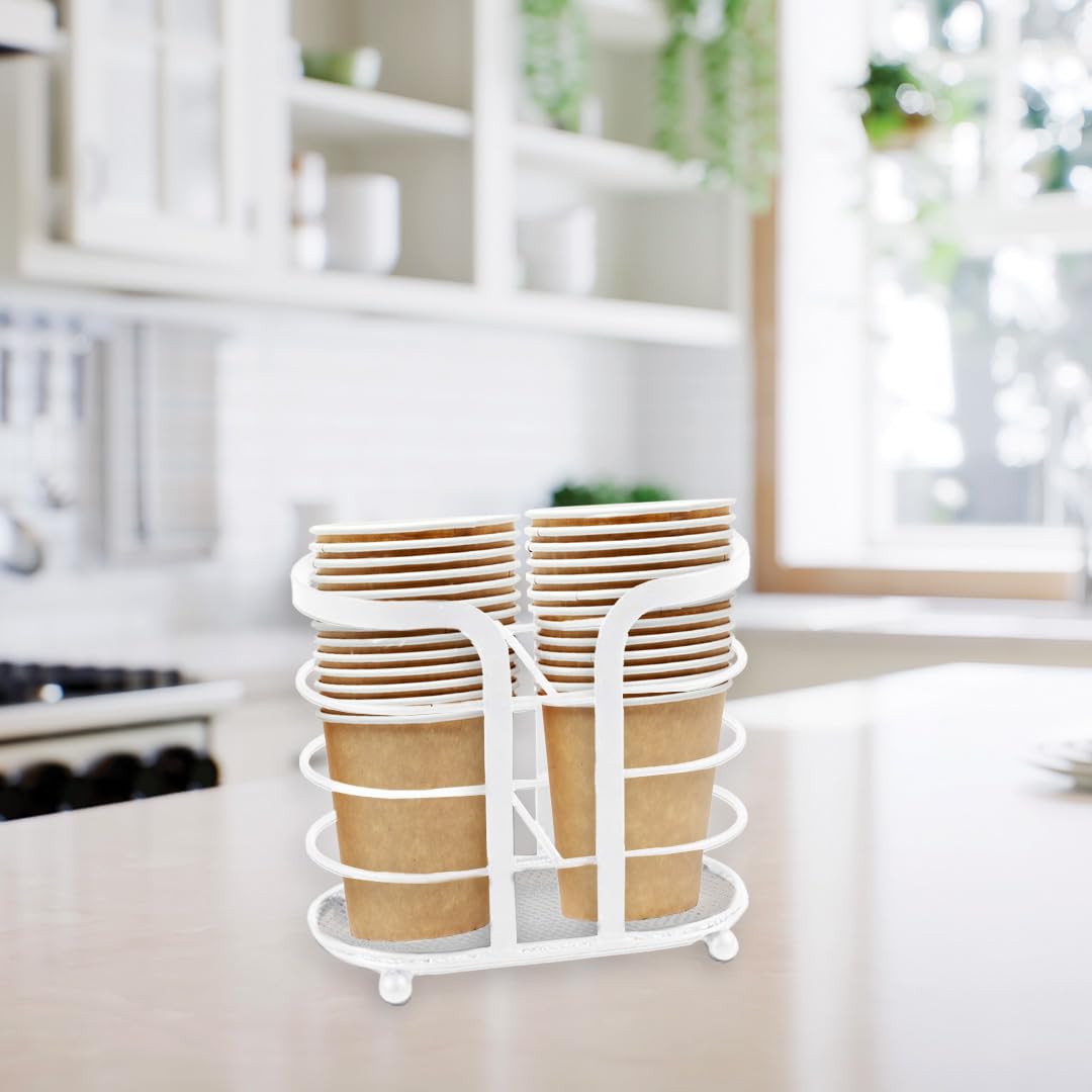 Portabicchieri Magnetici Per Frigorifero (2 Pezzi) – Supporto Per Tazze Stanley E Bottiglie In Metallo, Organizer Da Cucina - 4