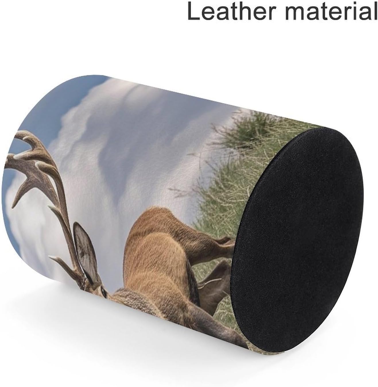 Elk Pen Holder Round Pencil Box Pen Cup image 4