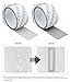 UMCNVV Window Net Anti-Mosquito Mesh Tapes Sticky Wires Patch Repair Tapes New Screen Window Door Mosquito Netting Patch Repair Tools(Gray)