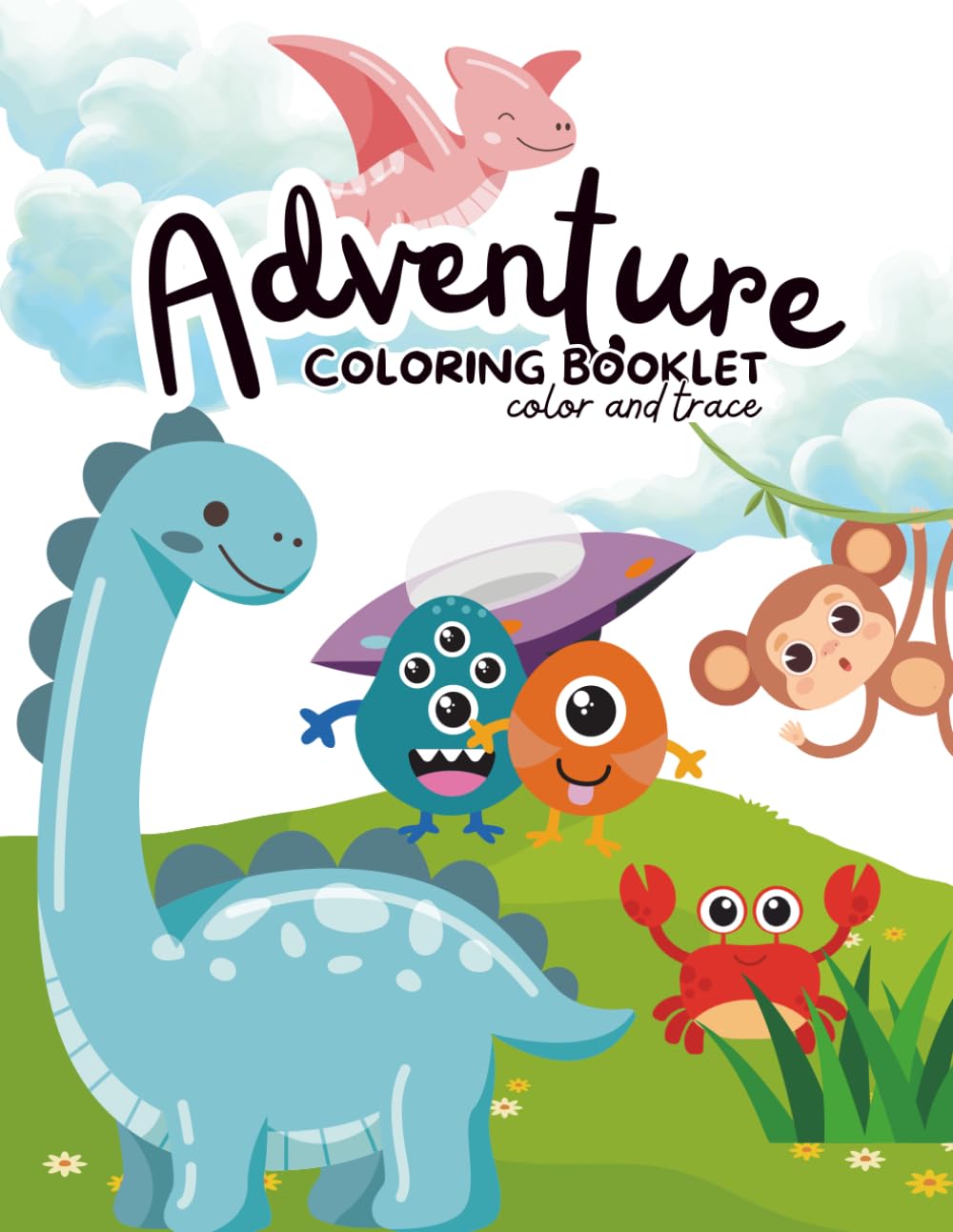 Childrens Adventure Colouring Book