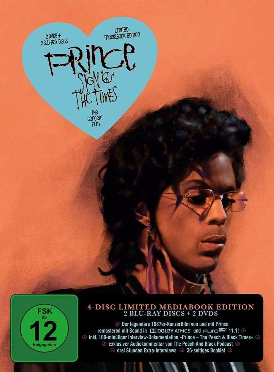Prince – Sign "O" the Times - Limited Mediabook Edition (+ Bonus-BR) (+ Bonus-DVD) [Blu-ray] [1987]