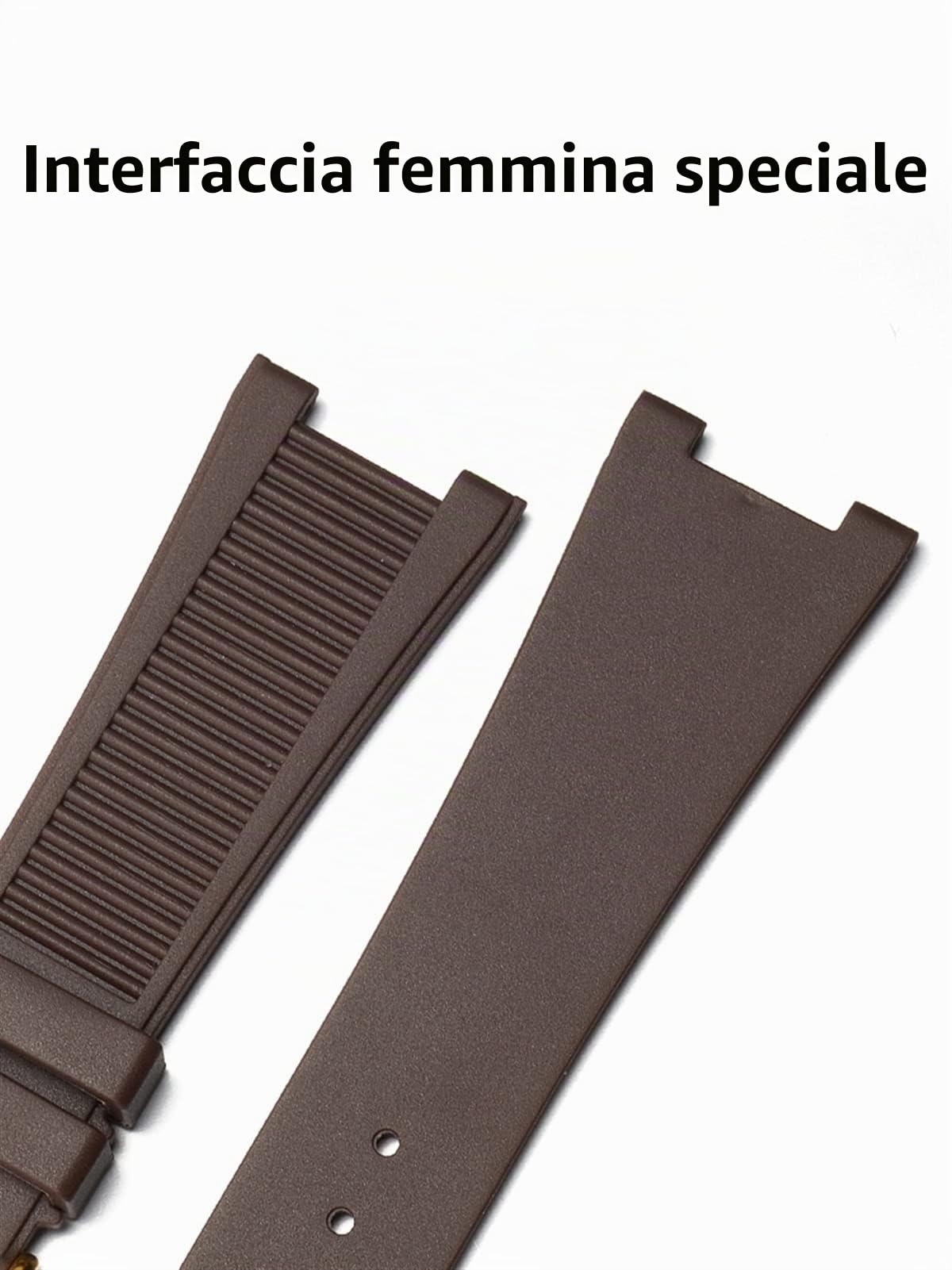 Per cinturino in silicone PP Patek Philippe 5711 5712g Nautilus Cinturino per orologio Interfaccia speciale 25mm* 13mm Cinturino (colore: blu-argento-B, dimensioni: 25-13mm)