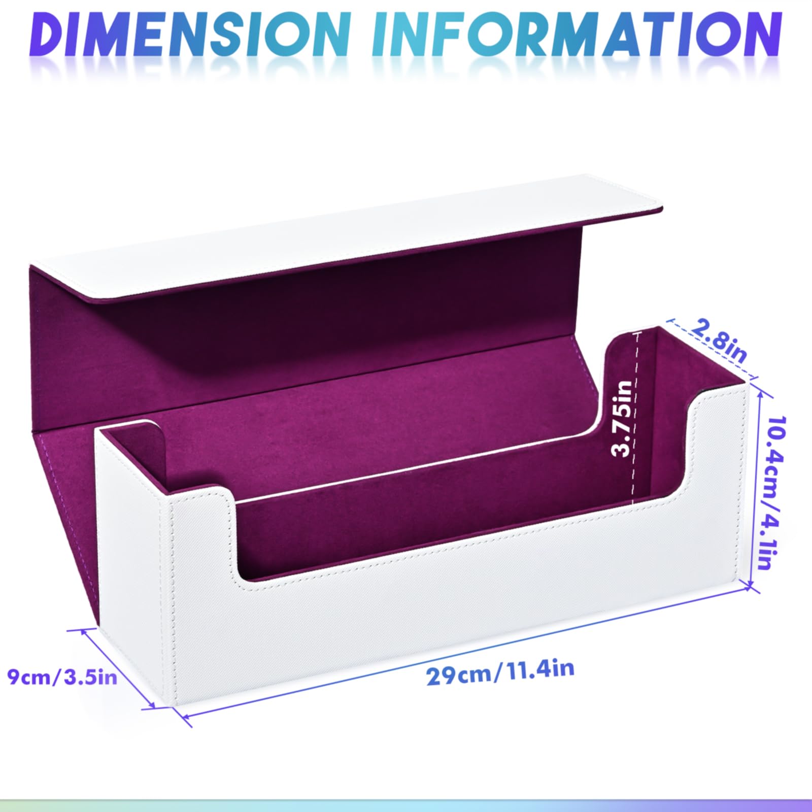 Boîte Rangement Cartes UAONO - 1800+ Emplacements - Cuir Synthétique - Fermeture Magnétique - Noir/Vert