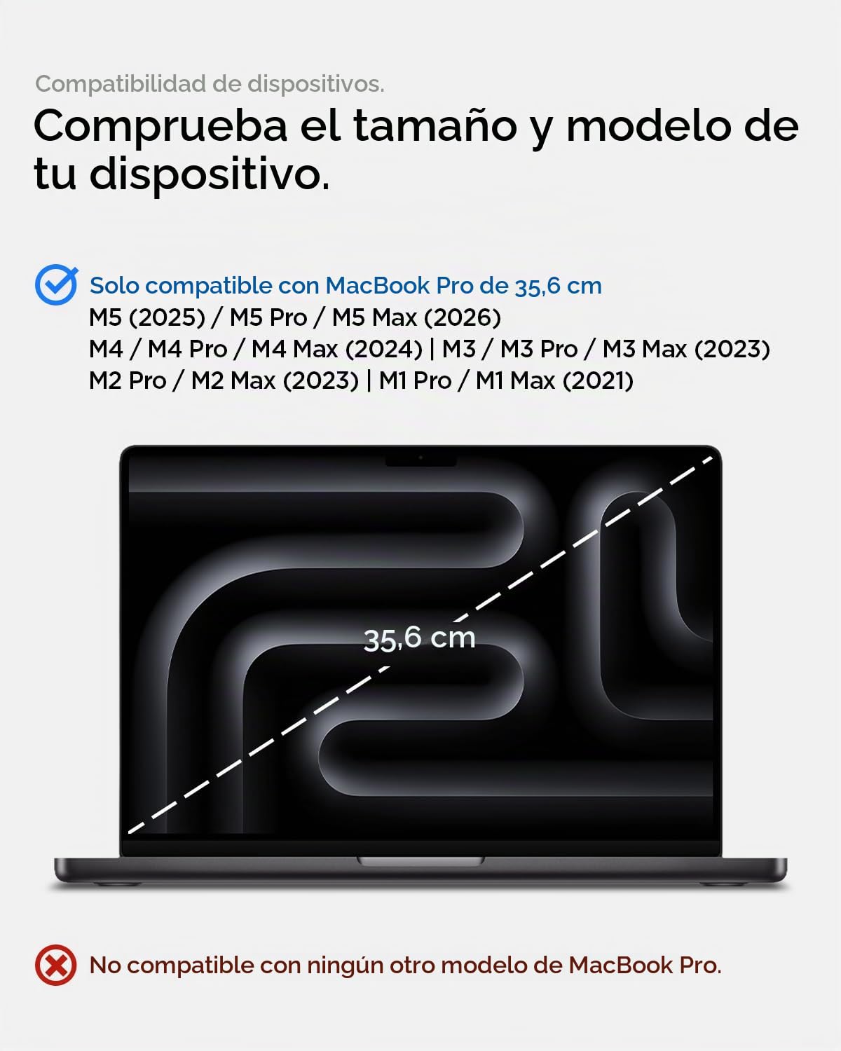 Spigen SafeView Protector Pantalla Filtro Privacidad para MacBook Pro 14 pulgadas (M5 Pro / M5 Max 2026 / M5 / M4-M1 series), 1 Unidad, Anti-Espía, Magnética Extraíble