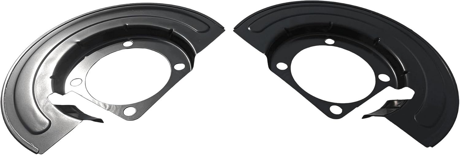 2PCS Front Brake Dust Shield Compatible with Chevrolet GMC K1500 K2500 Suburban Tahoe 1995-1999 Compatible with Chevrolet GMC K2500 K3500 1995-2000 924-374