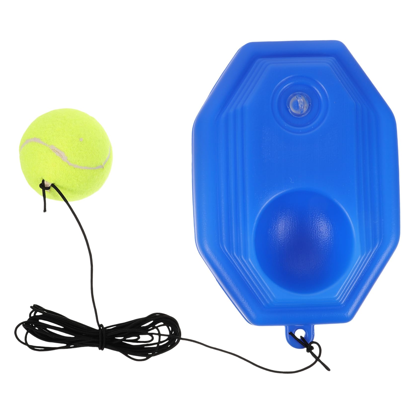 Toyvian Kit de Entrenamiento de Tenis con Base de Rebote para Práctica Individual Herramienta Duradera para Entrenamiento Deportivo para Jóvenes y Adultos