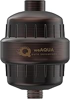 Vista 12 de weAQUA Filtro de ducha resistente NO BS – 99% de eliminación para agua dura, cloro, fluoruro, metales pesados, micro-vida, orgánicos y más