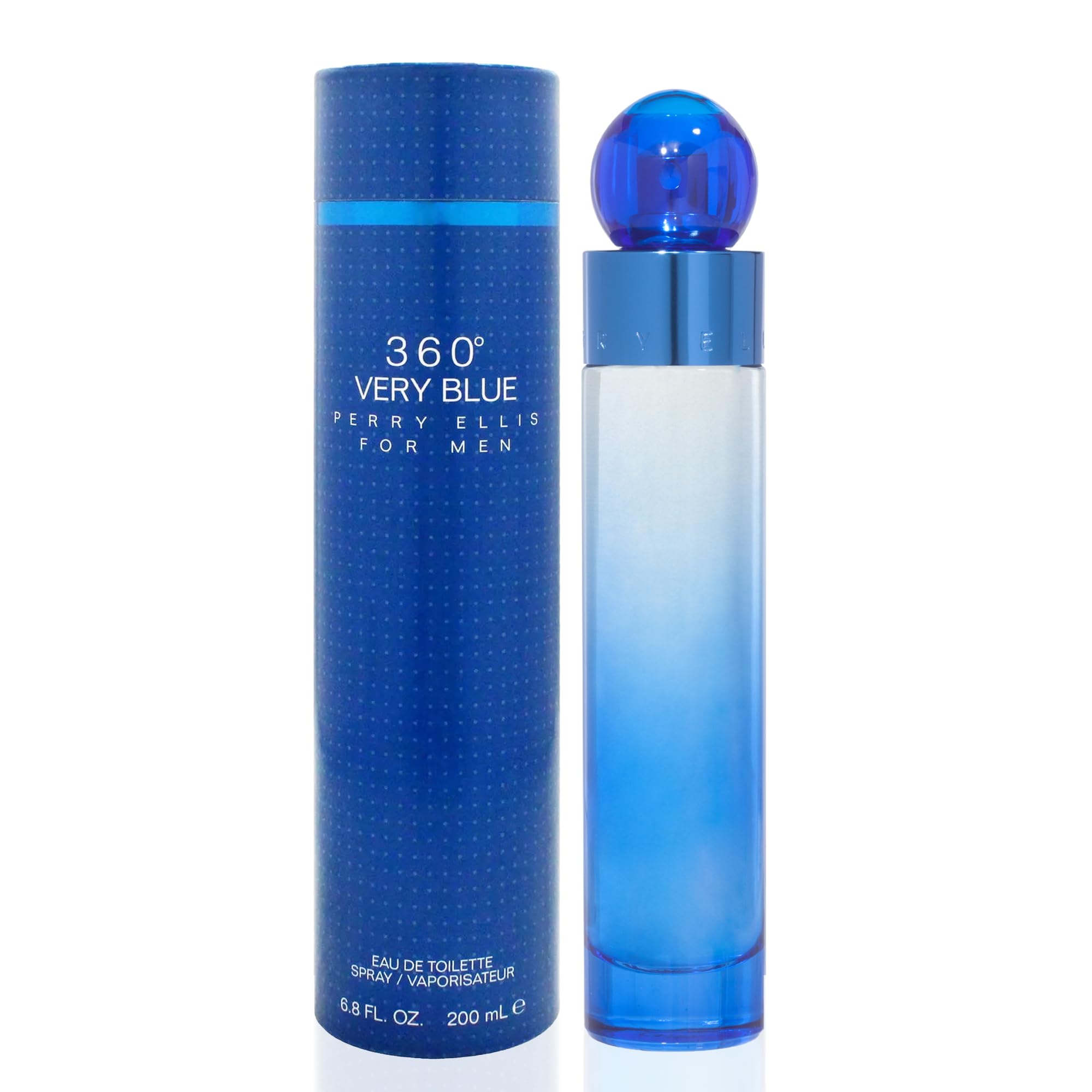 360 Very Blue by Perry Ellis for Men - 6.8 oz EDT Spray