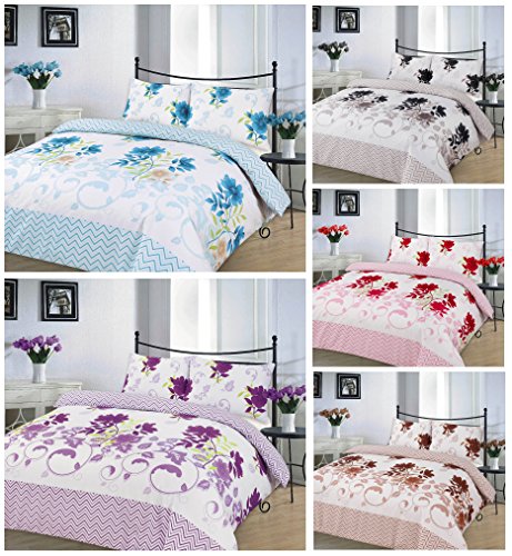 Modern Floral Bethany Duvet Covers Set Bedding Set Quilt Covers Set with...