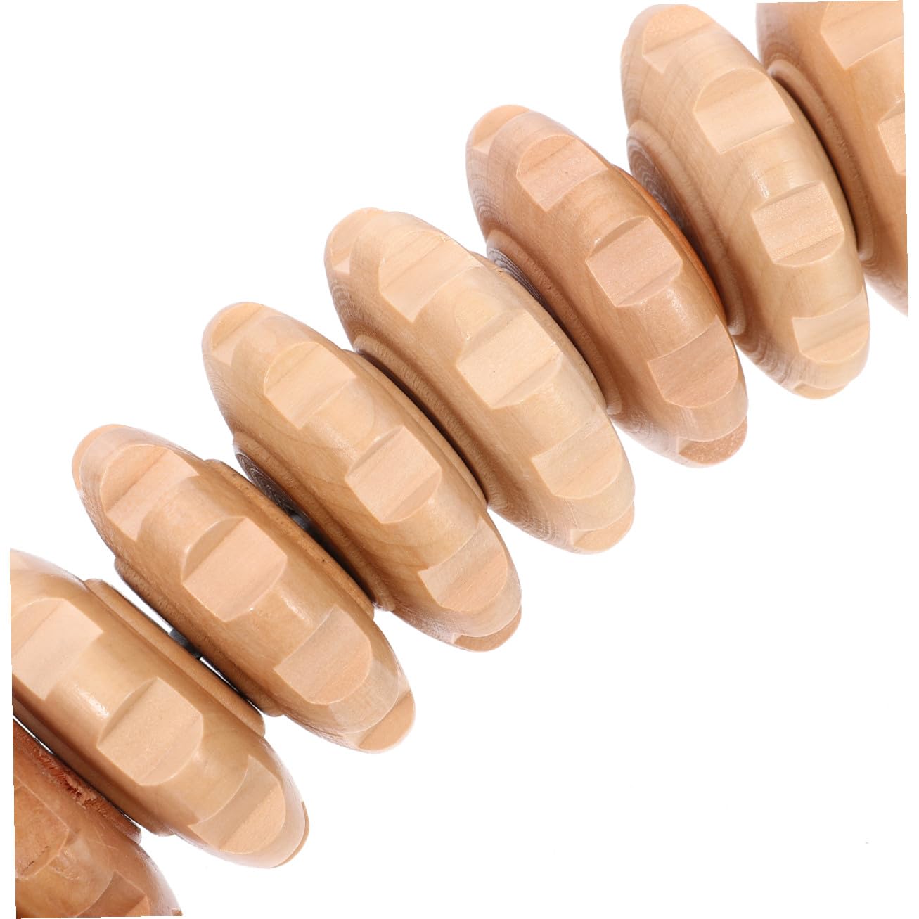 Strumenti per Massaggi in Legno Kit 3 Pezzi per Massaggi Linfodrenanti e Scolpire Corpo Bastone Rotante per Uso Quotidiano