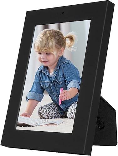 VANCHEER Detector de cámara oculta con marco de fotos 1080P HD cámaras de seguridad para interiores con detección de movimiento, grabación en bucle