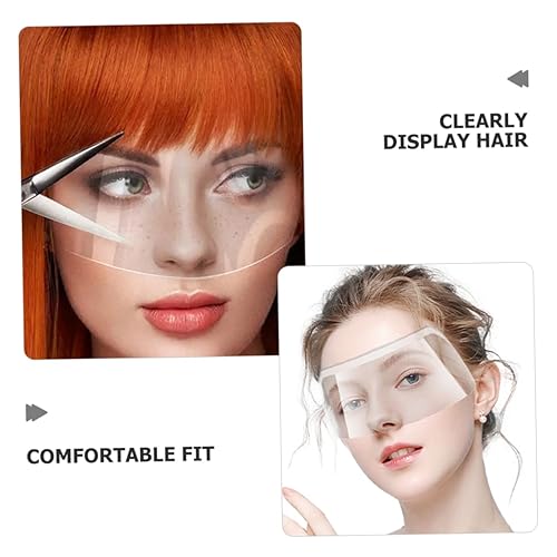 Miniatura 3 de FRCOLOR Escudos de ojos para corte de cabello, visera, 100 unidades, plástico para pestañas, fácil de usar, ajuste universal para