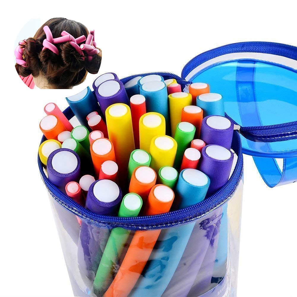 Hair Rollers 42pcs Ohuhu Bendy Rollers Flexible Hair Rollers Foam