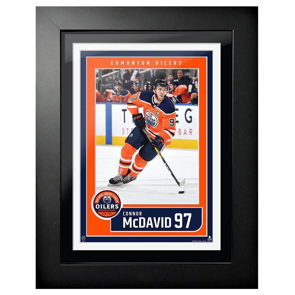 Mustang Product Edmonton Oilers Connor McDavid Frame - 12