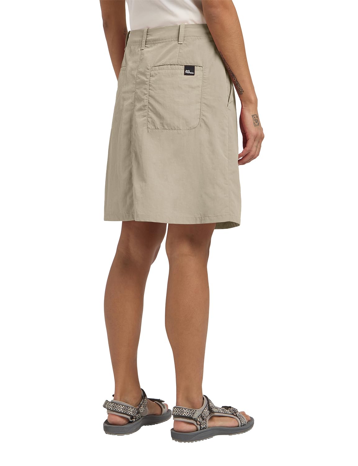 Jack Wolfskin TIHAMA Skort W, Stone, 42