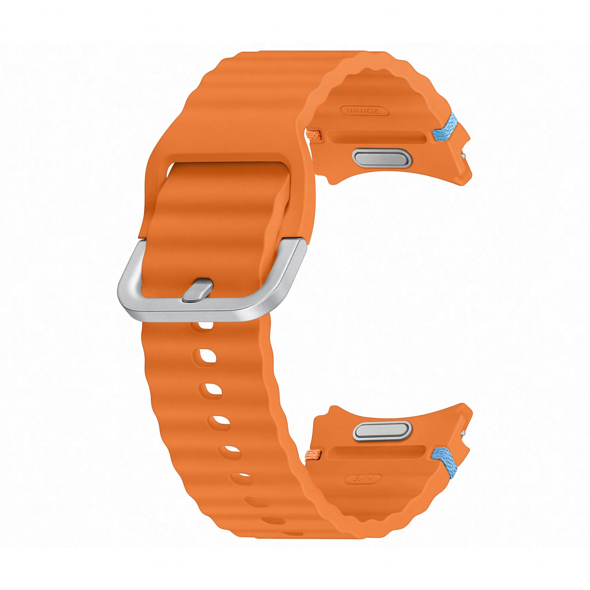 Samsung Sport Band Cinturino sportivo (S/M) per Galaxy Watch4 | Watch5 | Watch6 | Watch FE | Watch7 Series, Orange