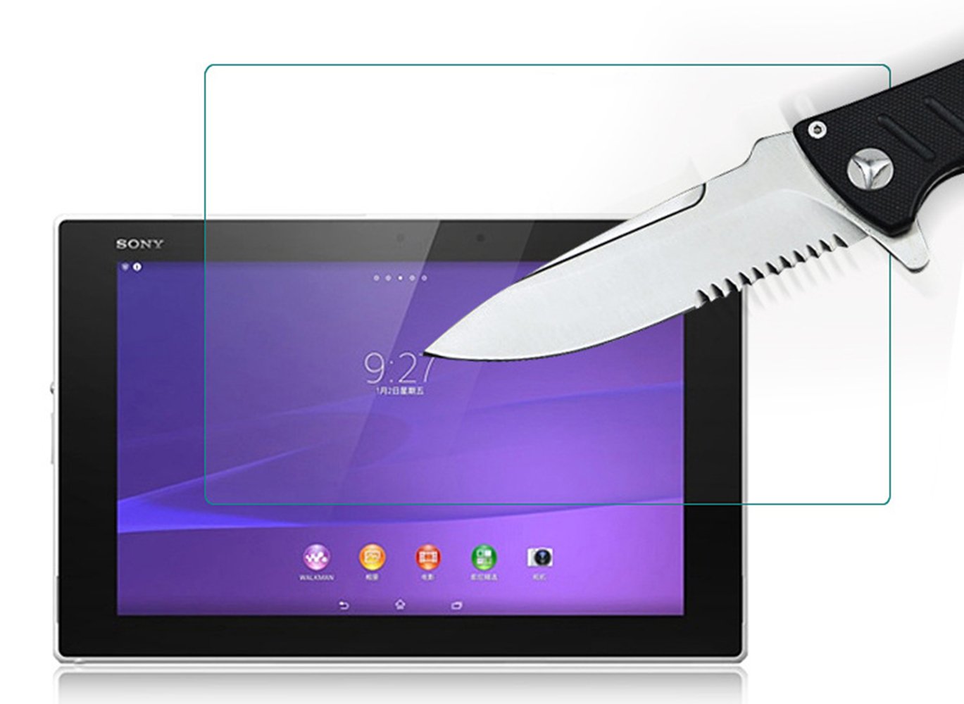 Film De Protection En Verre Trempé - 2 écrans Pour Sony XPERIA Z4 - Compatible Et Résistant