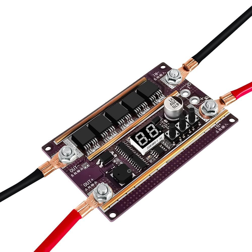 Spot Welding Machine Control Board Kit 99 Adjustable Power Units Mini Spot Welder for 0.3mm Nickel Plate