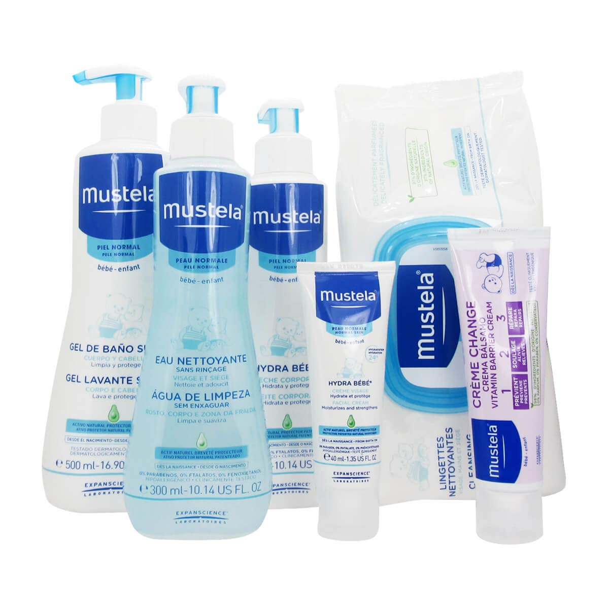 Mustela Basket Of Essentials Blue