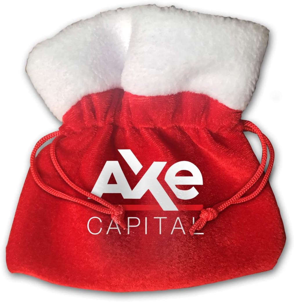 CAClifestyle Axe Capital Logo Reusable Bags with Drawstring