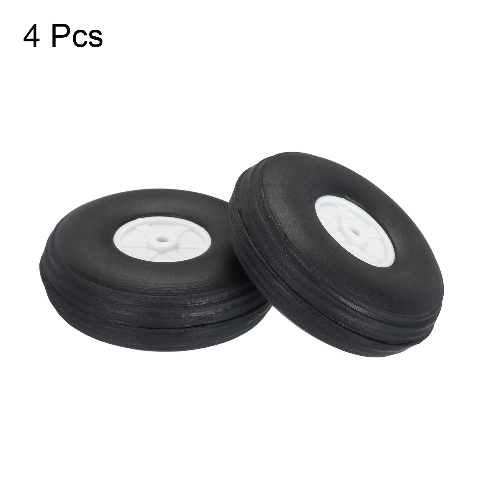2 Ruote In Spugna Per Aereo RC 2x0,1 Pollici – Ricambio Modellismo (uxcell, Nuove) - Foto 4
