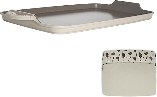 Goodful Plancha de doble quemador todo en uno, cerámica antiadherente, aluminio fundido duradero, apto para horno y lavavajillas, fabricado sin
