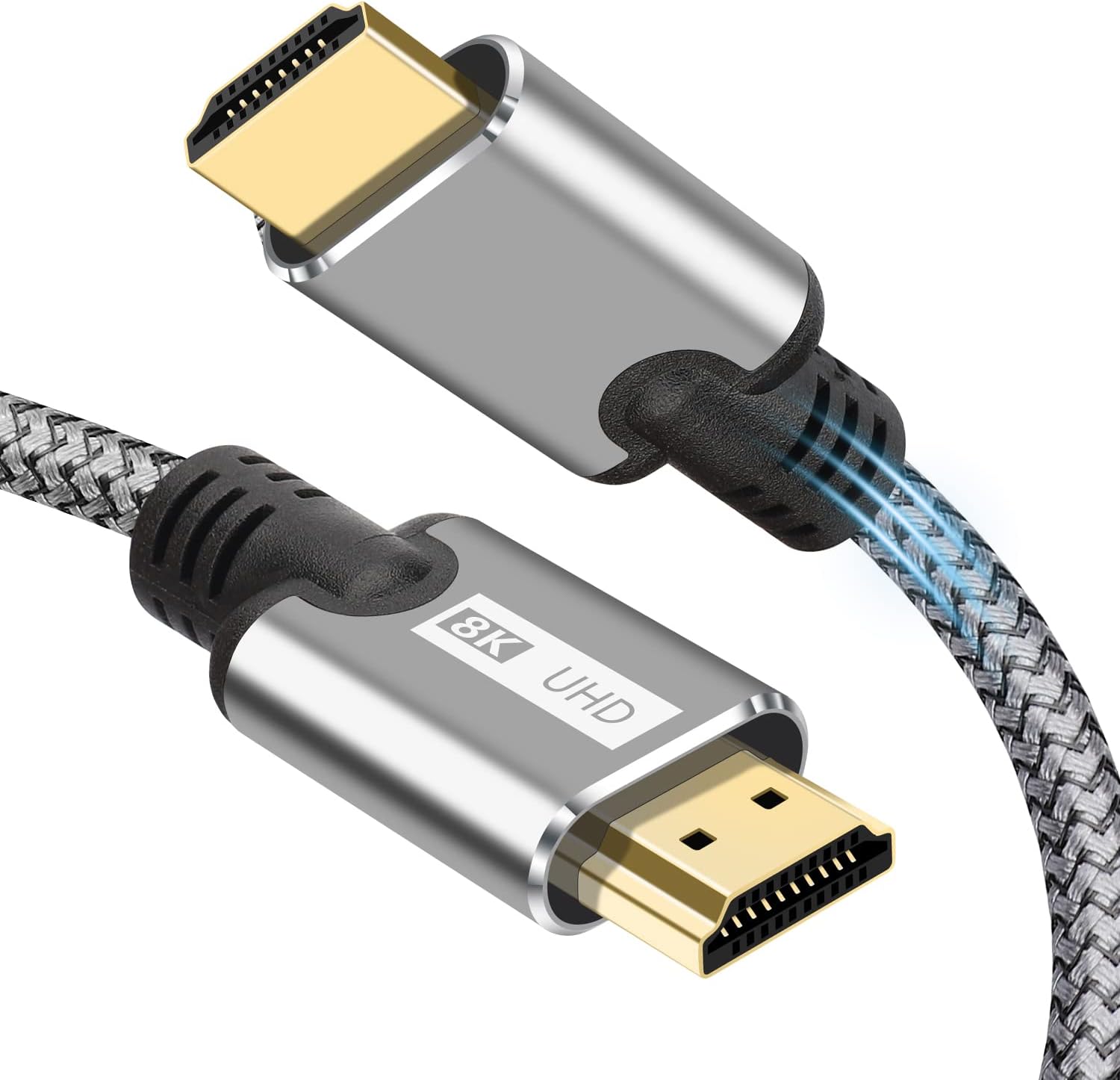 Amazon 8K HDMI ケーブル 6m 【PS5 PS4対応】HDMI 2.1規格 ハイスピード 48Gbps 8K60Hz 4K