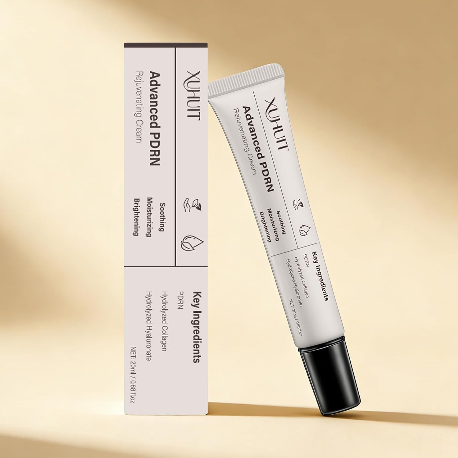 Advanced PDRN Rejuvenating Cream, Face Moisturizer with PDRN & Niacinamide, Soothing & Hydrating Gel Formula, Lightweight Gel Cream for Face, 0.68 Fl Oz
