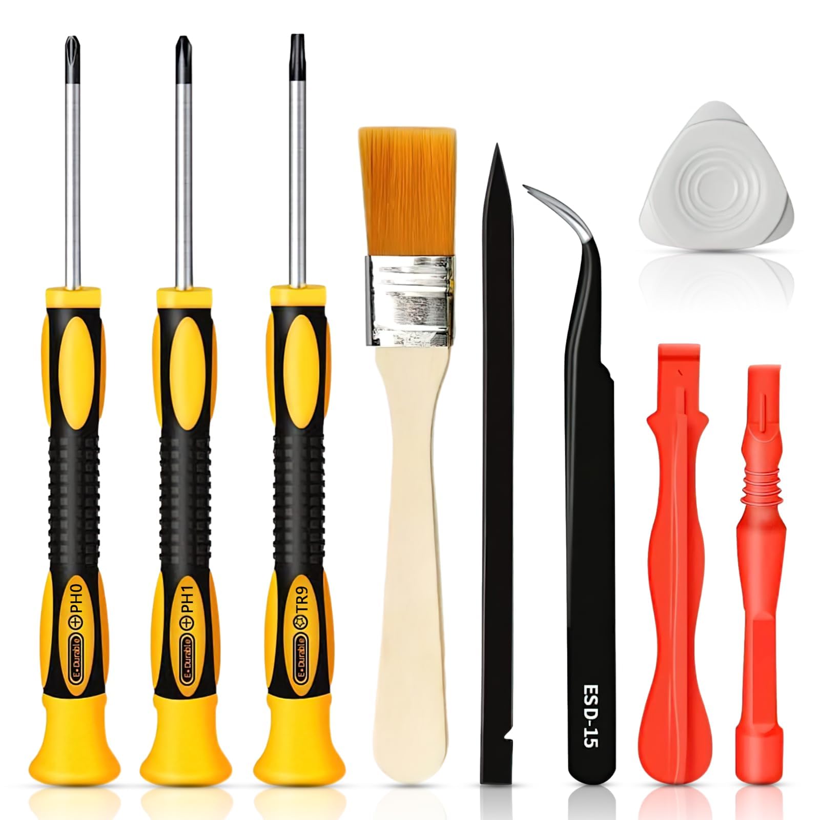 YIMIDM Repair Tool Kit, Precision Screwdriver Set, Cleaning and Disassembly Tool Kit for PS3 PS4 PS5 Xbox X360
