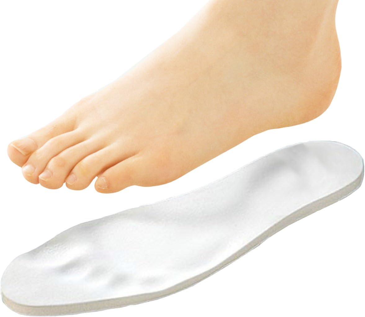 Teleshop Comfortable Feet Custom Fit Soft Memory Foam Shoe Insoles, 1 Ounce