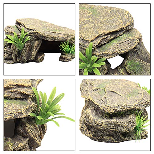 ZQO Piattaforma per Crogiolarsi in Rettile con