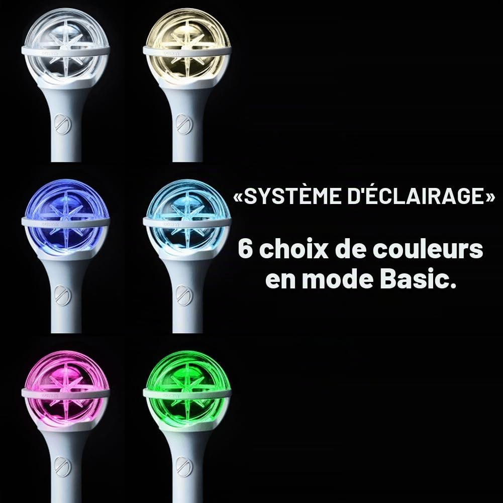 KATSEYE Lightstick officiel avec 6 cartes photos