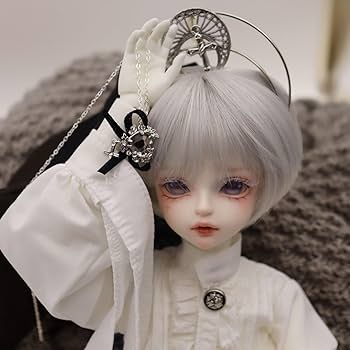 リ*ー様 創作球体関節人形・白角の少年 Amazon.co.jp: Meeler BJDドール フルセット1/4 球体関節人形 41cm