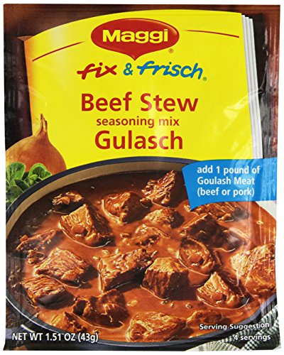 Maggi Goulash (Beef Stew) Mix, 1.51-Ounce (Pack of 10)