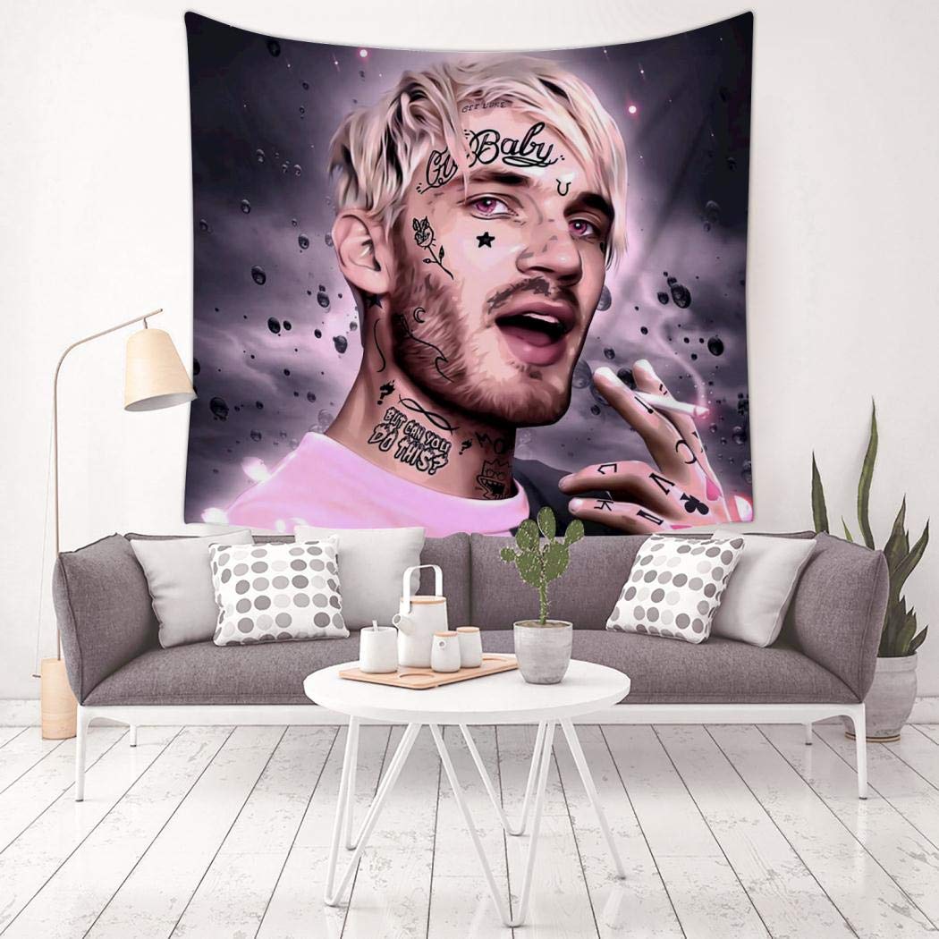BLANKET-GUARD Lil-Peep Wall Tapestry Unique Cute interesting durable 3D  full-frame printing Tapestries Window tapestry 59.1 X 59.1 Inch : Amazon.co.uk:  Home u0026 Kitchen