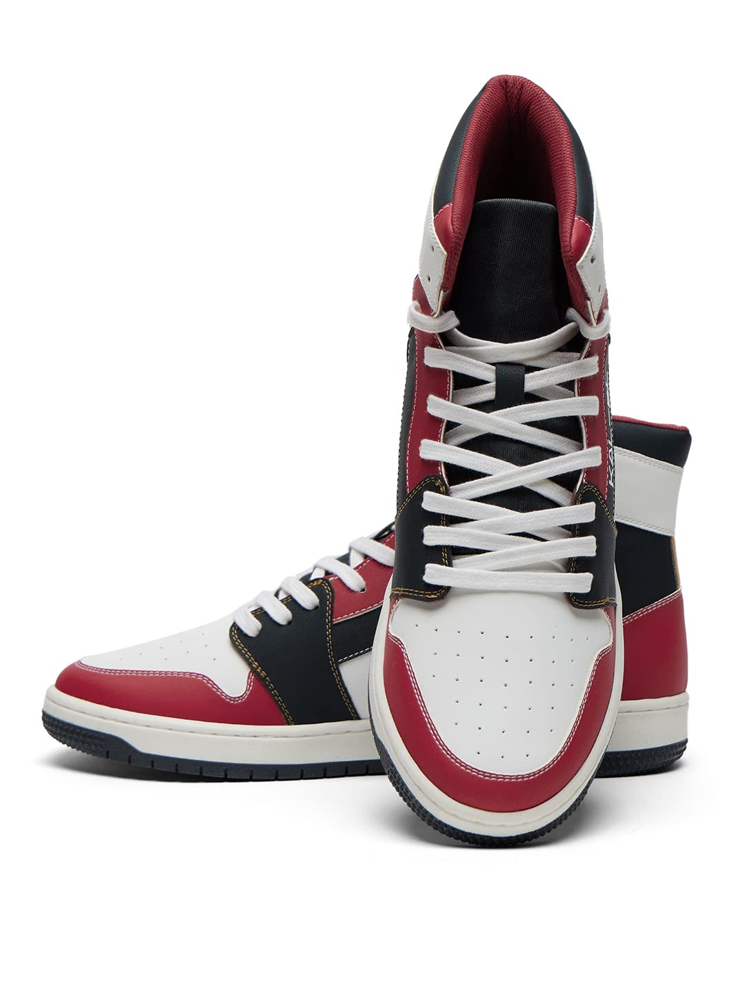 The Souled Store Official Superman: Icon Mens and Boys Regular fit Graphic Printed Multicolored Men High Top Sneakers (B0C6TRX1RC) Amazon Price History, Amazon Price Tracker