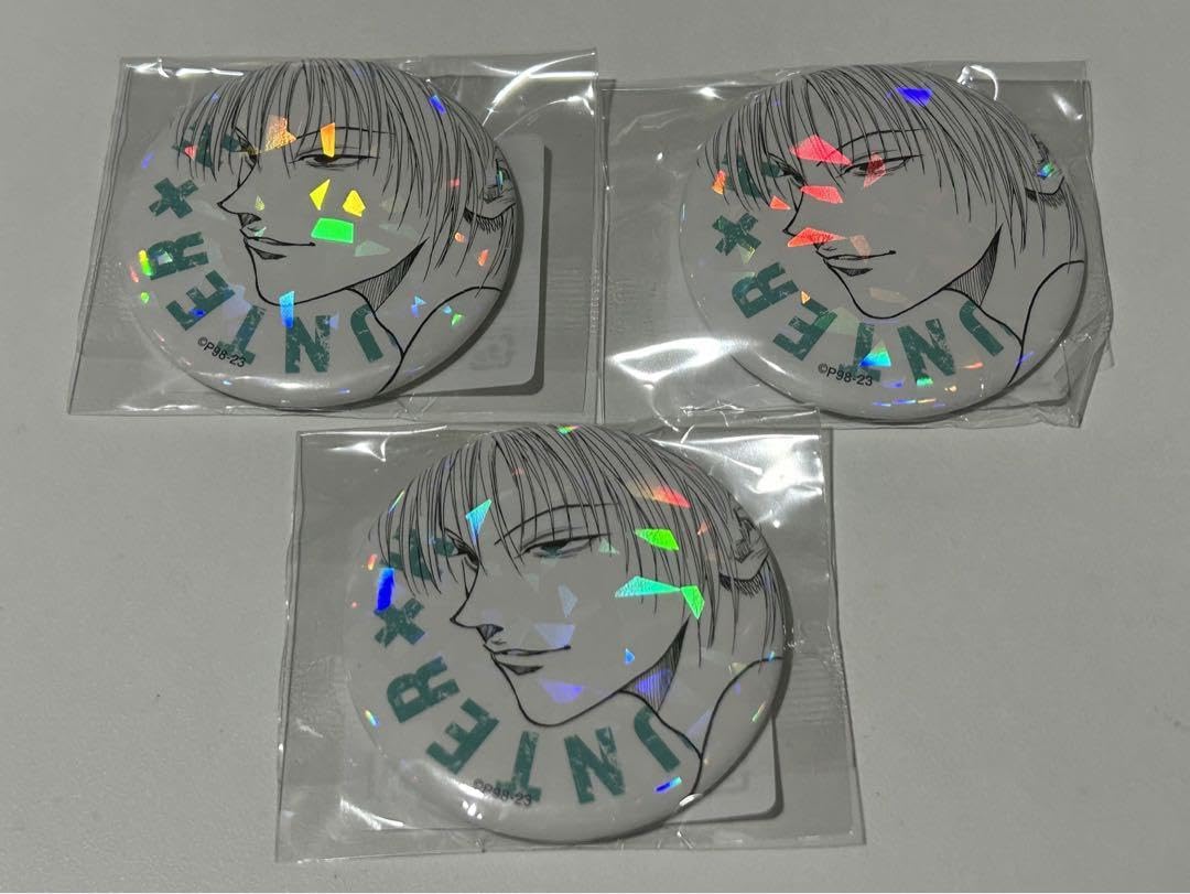 HUNTER×HUNTER オールスター缶バッジ ヒソカ 幻影旅団 ③ 完全受注生産「週刊少年ジャンプ」 HUNTER×HUNTER　オールスター缶バッジ　ヒソカ