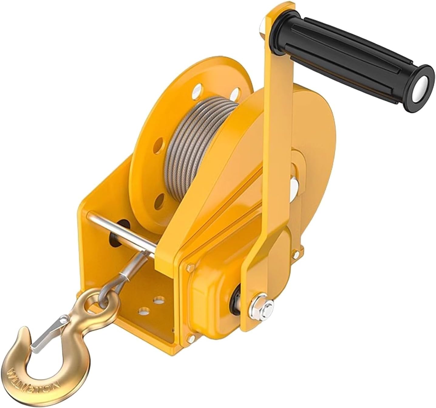 Adjustable Fall Arrest Kit - Confined Space Rescue Tripod with Self-Locking Safety Device, Emergency Aluminum Alloy Lifting Rack (1200LBS Winch) for Safe Rescue Operations