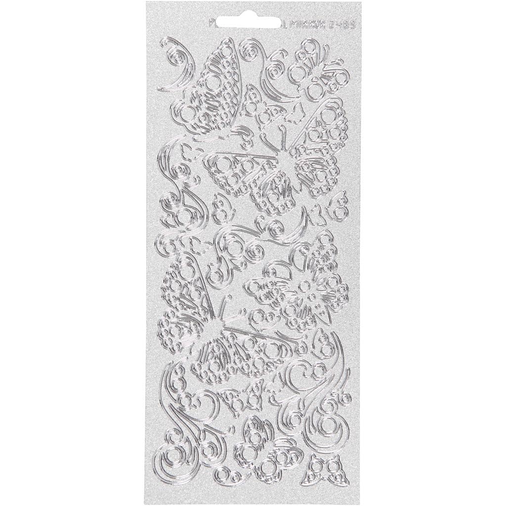 CreativStickers, Silver, One Size