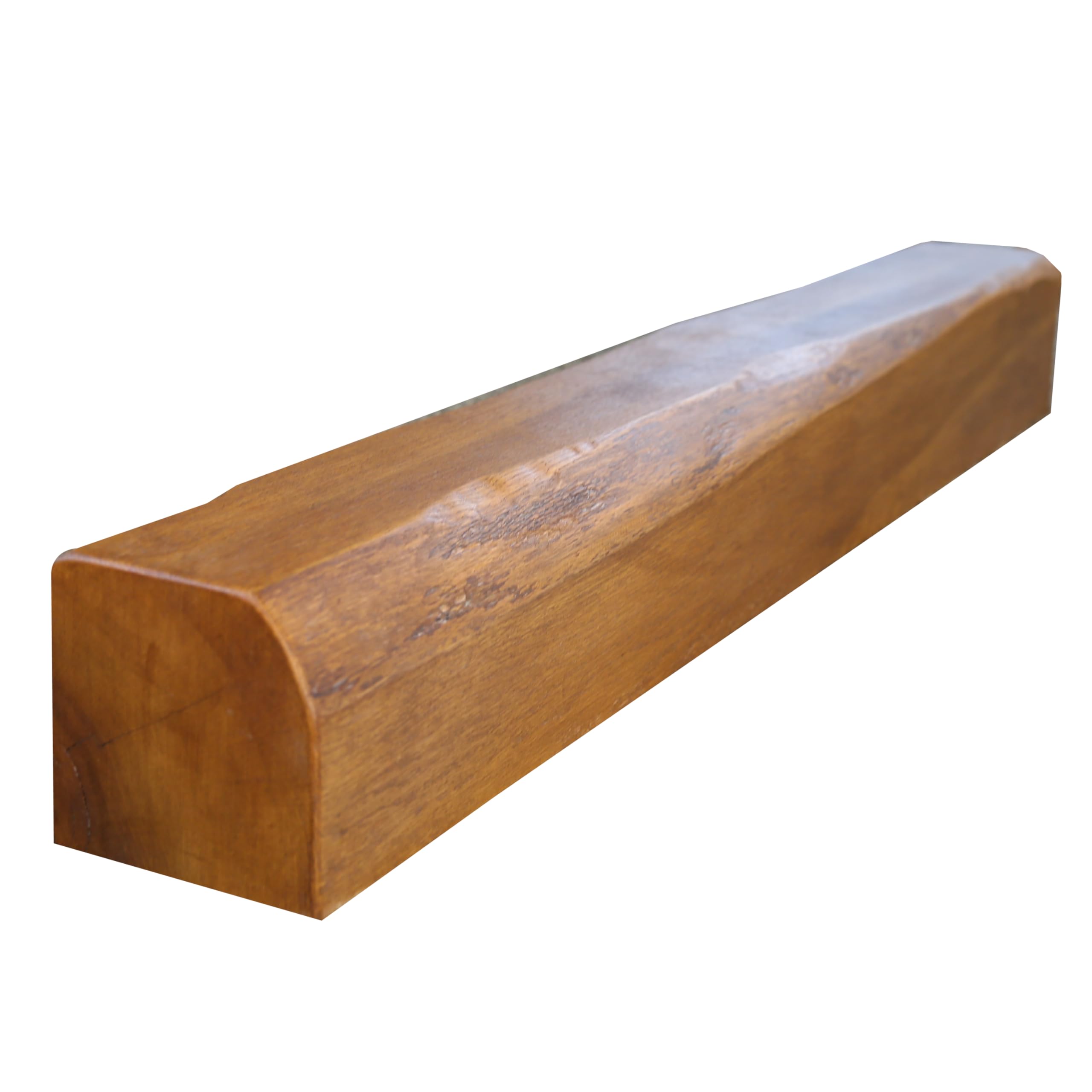oakleys oak Genuine Solid Oak Beams for Fireplaces- Oak Floating Shelf for Home Decor- Rustic Shelves to Decorative Logs for Fireplace- Heavily Worked- Beam Size(110x15x15) Cm