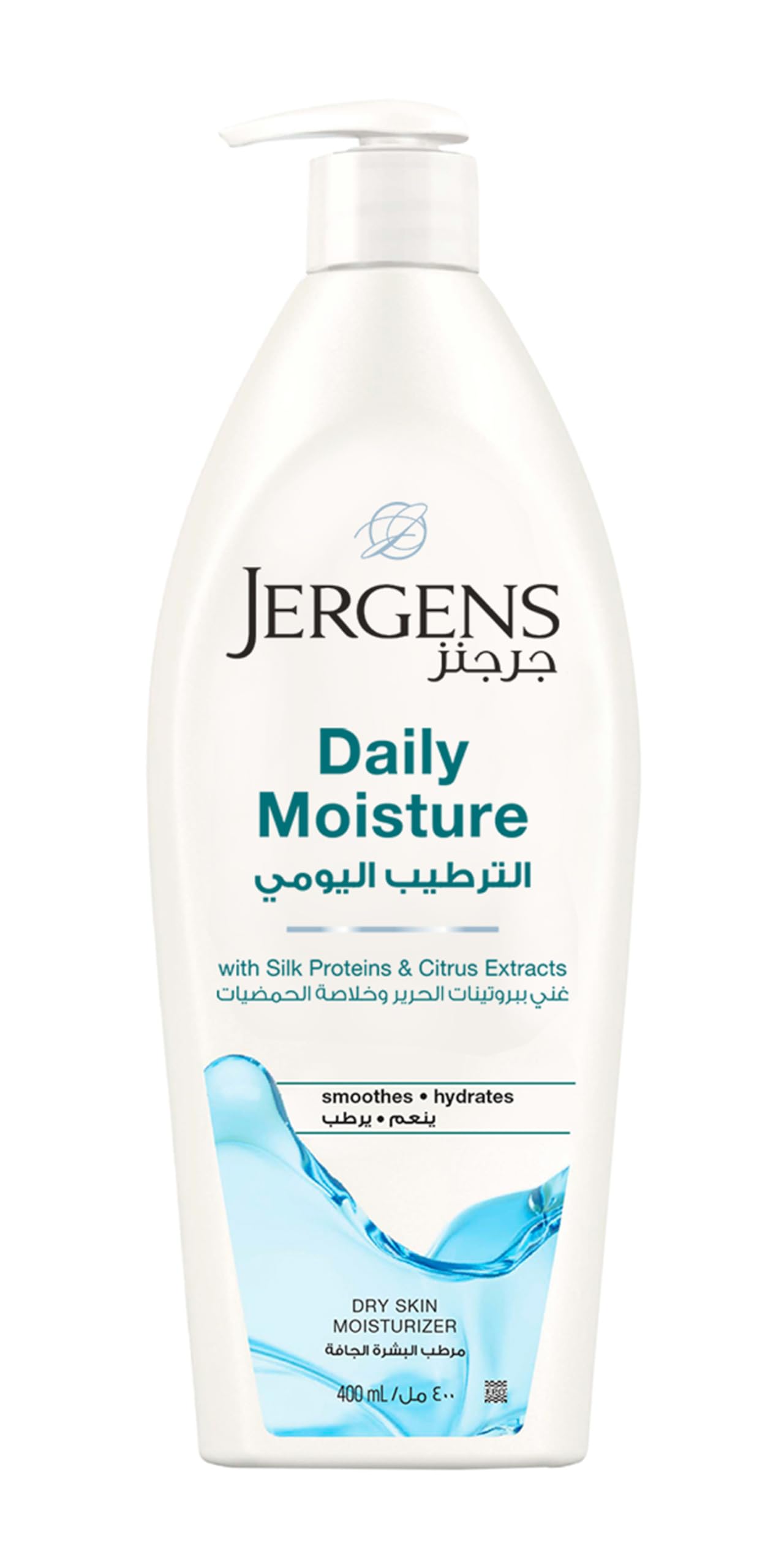 Jergens Daily Moisture Dry Skin Moisturizer 400 ml, Pack of 1