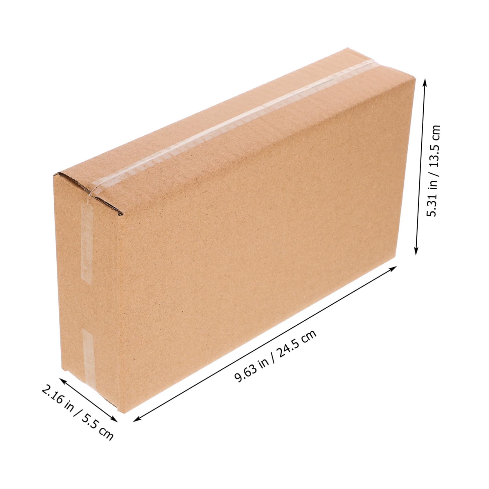 Gadpiparty Cajas De Cartón Plegables Envío Cajas De Embalaje Portátiles Mudanzas Y Almacenaje Resistente 10 Piezas X 4