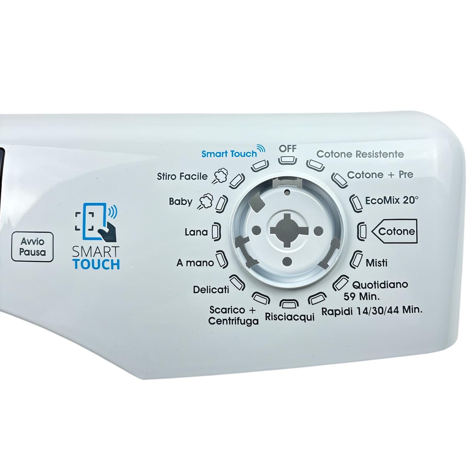 eRicambi® Panel de mandos Smart Touch con sensor 41045800 compatible con lavadora Candy Hoover – Dimensiones 595 x 135 x 80 mm – Repuesto fiable para modelos CSS