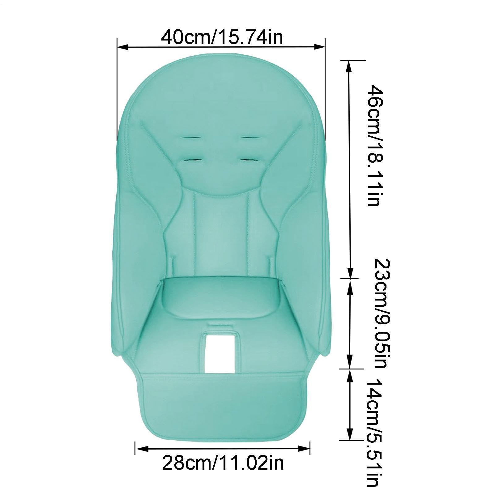 para silla de comedor de piel sintética para asiento de alimentación infantil | Almohadilla de asiento para silla alta para hijo, hija, nieto, sobrina, sobrino