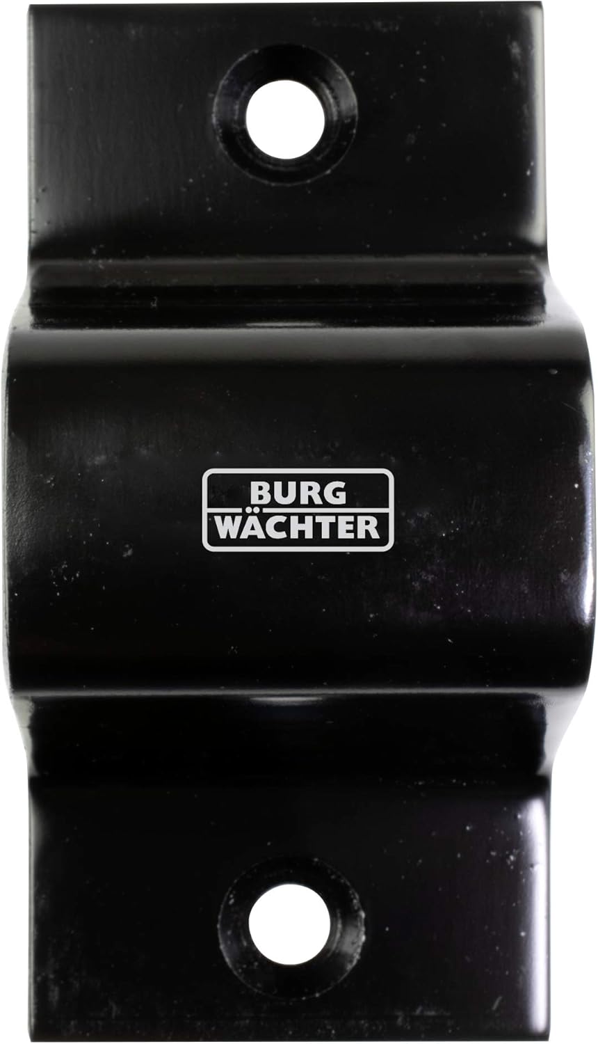 Burg Wächter Burg Wachter SA 1280 SB Safety Anchor Black, Made from Hardened Steel Plate with Integrated Bow